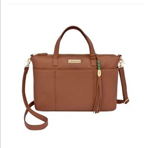 EUC Lily Jade Danielle- Camel and gold